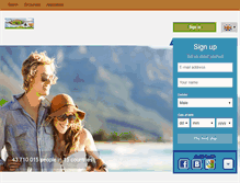 Tablet Screenshot of dating.russiinitalia.com